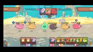 Axie Infinity Arena Battle BBP (Bird Beast Plant) strategy 4
