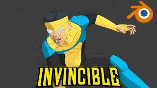 Mark Grayson (Invincible) 3D Model Blender