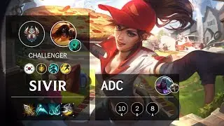 Sivir ADC vs Varus - KR Challenger Patch 10.12