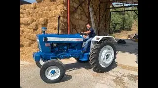 FORD 5000 TURBO- Restorasyon ve Turbo Montajı ~ FORD 5000 Tractor Restoration.