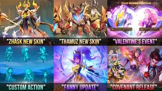 VALENTINE 2026 EVENT | THAMUZ NEW SKIN | COVENANT SKIN RELEASE | FANNY LEGEND UPDATE - ML LEAKS