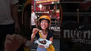 Roadside BBQ Pork Belly Yummyness in Vietnam!