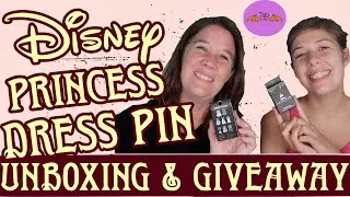 Disney Loungefly Princess Dress Pin - Unboxing and Giveaway! | Disney Pin Giveaway