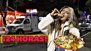 TAQUERIA ARRIBA de una AMBULANCIA - Crudeo Time