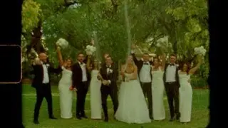 Kristy + Chris│ A Super 8 Wedding Film shot on Canon 814 Auto Zoom