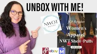 Unbox with Me - NWOT Outlet JCP Shelf Pulls Box - Reselling for $$$ on eBay, Poshmark, Mercari