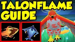 *BEST* POKEMON UNITE TALONFLAME GUIDE! Pok&eacute;mon Unite Talonflame Moveset and Item Guide