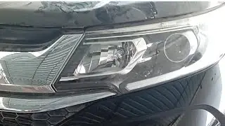 Ai viral video car brv front bumper paint tauching and buffing polish before and after Sohail shek 👍