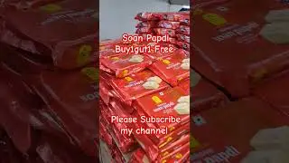 Soan Papdi Buy1gut1 Free At Vishal mega Mart Deal #video#wholesale
