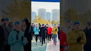 Taldau Run: как прошёл утренний забег со Спикером Сената