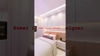 Interior Designer in Thane#kumarinteriorthane#rosamanhattan#raymondrealtythane3bhk#bedroomdesign
