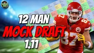 NFL Fantasy Football 2023 PPR Mock Draft 1.11