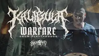 RIP SHIT UP | KALIGULA - Warfare | Drum Playthrough | BRUTAL MIND