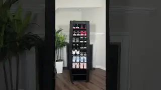 Bye bye messy shoes👋🏽link to shop in bio & description below! #organization #sneakers