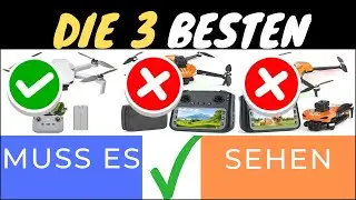 DIE TOP 3 DROHNEN MIT HINDERNISERKENNUNG IN 4K FÜR 2025 🚁✨