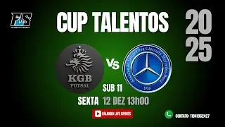 CUP TALENTOS 2025 - KGB FUTSAL  X MERCEDES BENZ - SUB 11