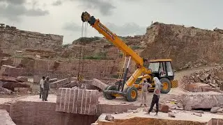 New ESCORTS - HYDRA 15 Performance in Mineral Sector #hydro #jcb #construction 