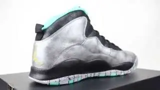 AIR JORDAN 10 RETRO 'LADY LIBERTY'  705178-045 (360 VIEW) www.EpicSneaks.com