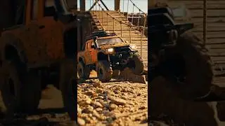 The Most Satisfying Bridge Crossing EVER! #miniature #toys #offroad #satisfying #truck