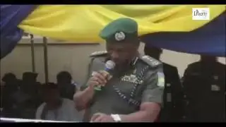 Nigeria Police Chief: IGP Idris, can't read properly from the script
