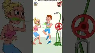 wash the smelly man🤣 Android ios game 🤣#shorts#gameplay#subscribe