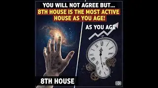 You will not agree but 8th House is the most active house as you age!