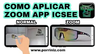 Como hacer zoom aplicación icsee cámara doble lente aplica para cámara de un lente