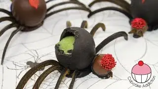 Halloween Jello Spiders - No Bake Halloween Treats with Cupcake Addiction