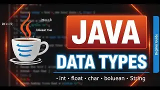 Day-01 of Java FullStack Course | Core Java | Data Types | With Live practical example 