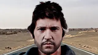 Real Hair - painting 1/6 action figures custom head sculpt Mad Max full set Mel Gibson
