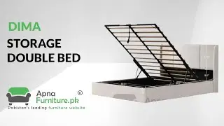 No More Mess! Dima Hydraulic Storage Bed for Smart Living | Apnafurniture.pk