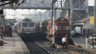 Mumbai Ahmedabad Full Journey Compilation: Shatabdi Overtake and High Speed Crossings