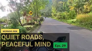 Morning Ride: Cikalongkulon - Cianjur #29 | Rural to Urban. Pure Road Ambience, No Talking