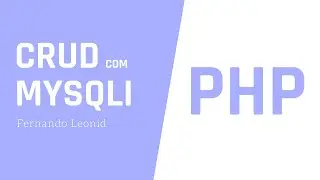 CRUD com PHP e MySQLi