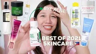 BEST SKINCARE 2021! My favorite acne fighting + most used products 😍Oxecure COMMONLABS Cosrx Garnier