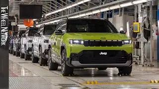 Производство нового Jeep Compass стартовало на заводе Stellantis Melfi в Италии