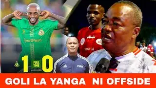 BABA WA ALLY KAMWE AWAKA  SIMBA KUFUNGWA NA YANGA LEO REFA AMEIPA YANGA GOLI LA OFFSIDE 