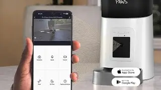 HD Smart Automatic Cat & Dog Feeder with Night Vision 🐱🐶 | 15 Meals & Remote Control via App!