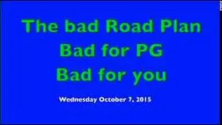 The Bad Road Plan for PG City
