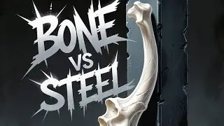 Bone Versus Steel. The Bone As The Strongest Thing In The World