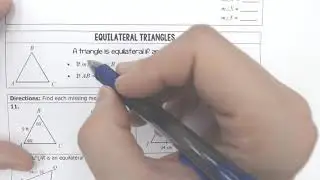 Isosceles and Equilateral Triangles