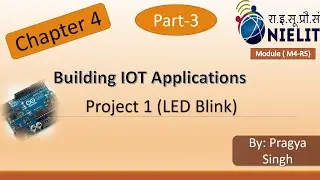 #3 #iot #chapter 4 | olevel | practical-1 | led blink by arduino simmulator ( tinkercad circuit)