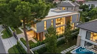 Breathtaking Aerial View of a Contemporary Luxury Villa | Cinematic Architecture Showcase