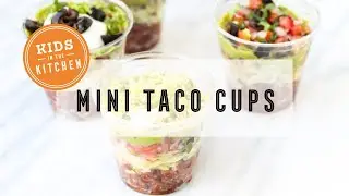 Kids in the Kitchen Virtual Cooking Class: Mini Taco Cups