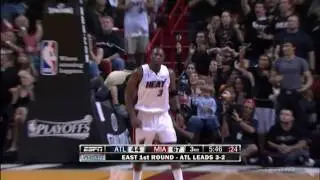 [HD 2009 Playoffs] Dwyane Wade Highlights - Hawks Vs. Heat - Game 6
