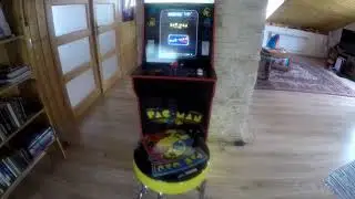 Arcade 1up Pac-Man Bandai Namco unboxing  , rozpakowanie , prezentacja PL