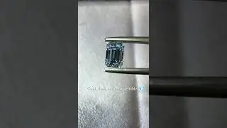 1.02ct Emerald Cut Blue Diamond 💙 Lab-Grown