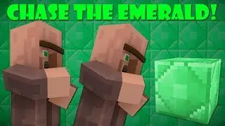 Chase The Emerald Block - Minecraft
