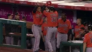 Wieters' homer gives O's the lead in the 9th