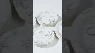 Let it snow at your holiday table! ❄️🎄 #christmasdinner